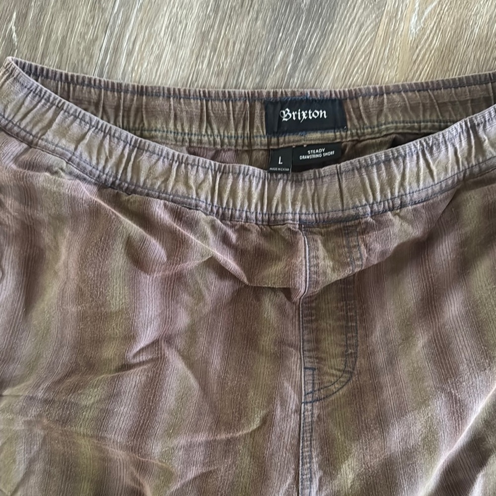 Brixton Tan Relaxed Trousers